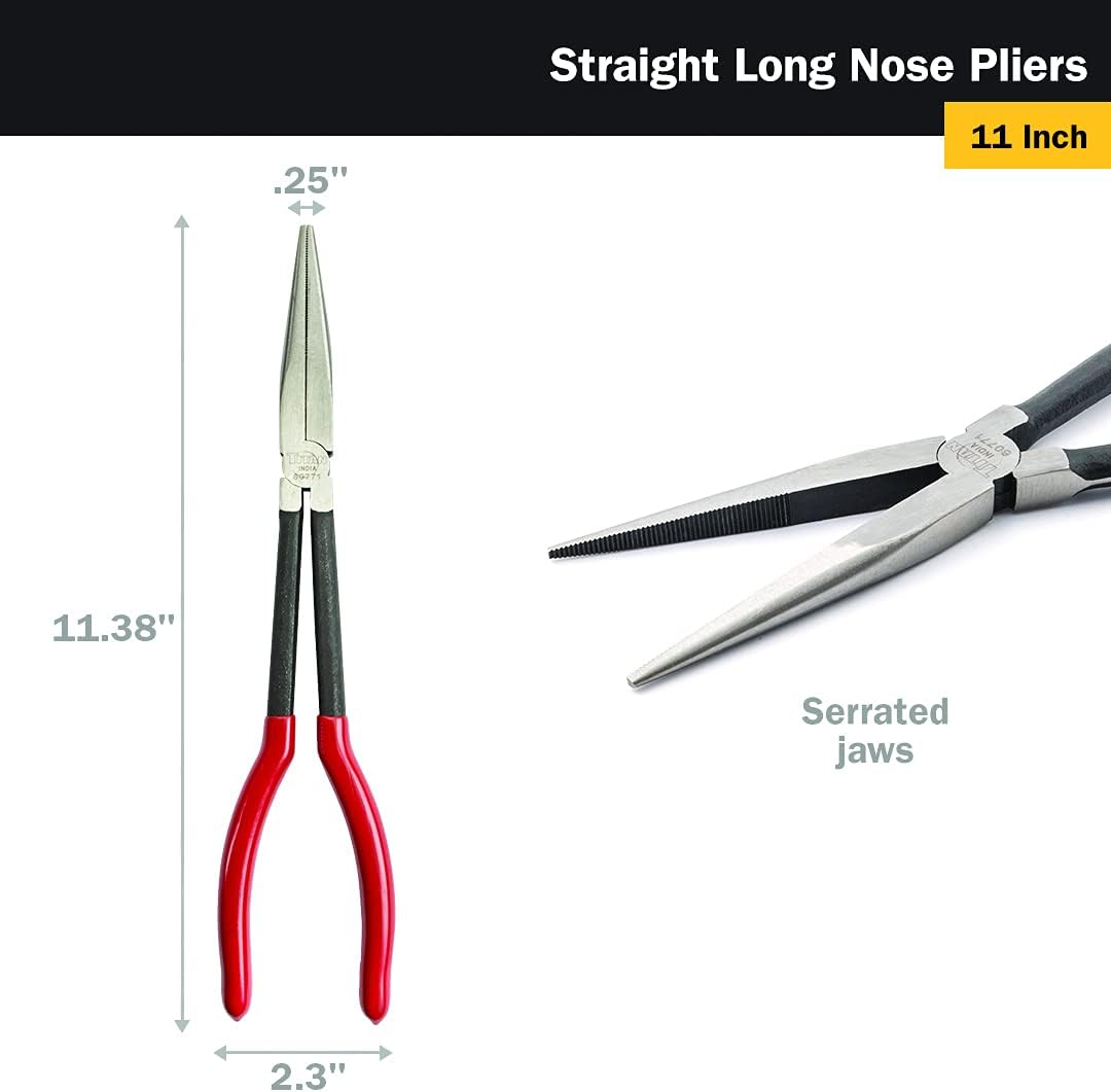Titan Tools 60771 11 In. Long Nose Pliers