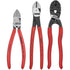 Knipex 9K 00 80 137 US 3 Piece Cutting Pliers Set - With FREE 10 Piece Tool Holder