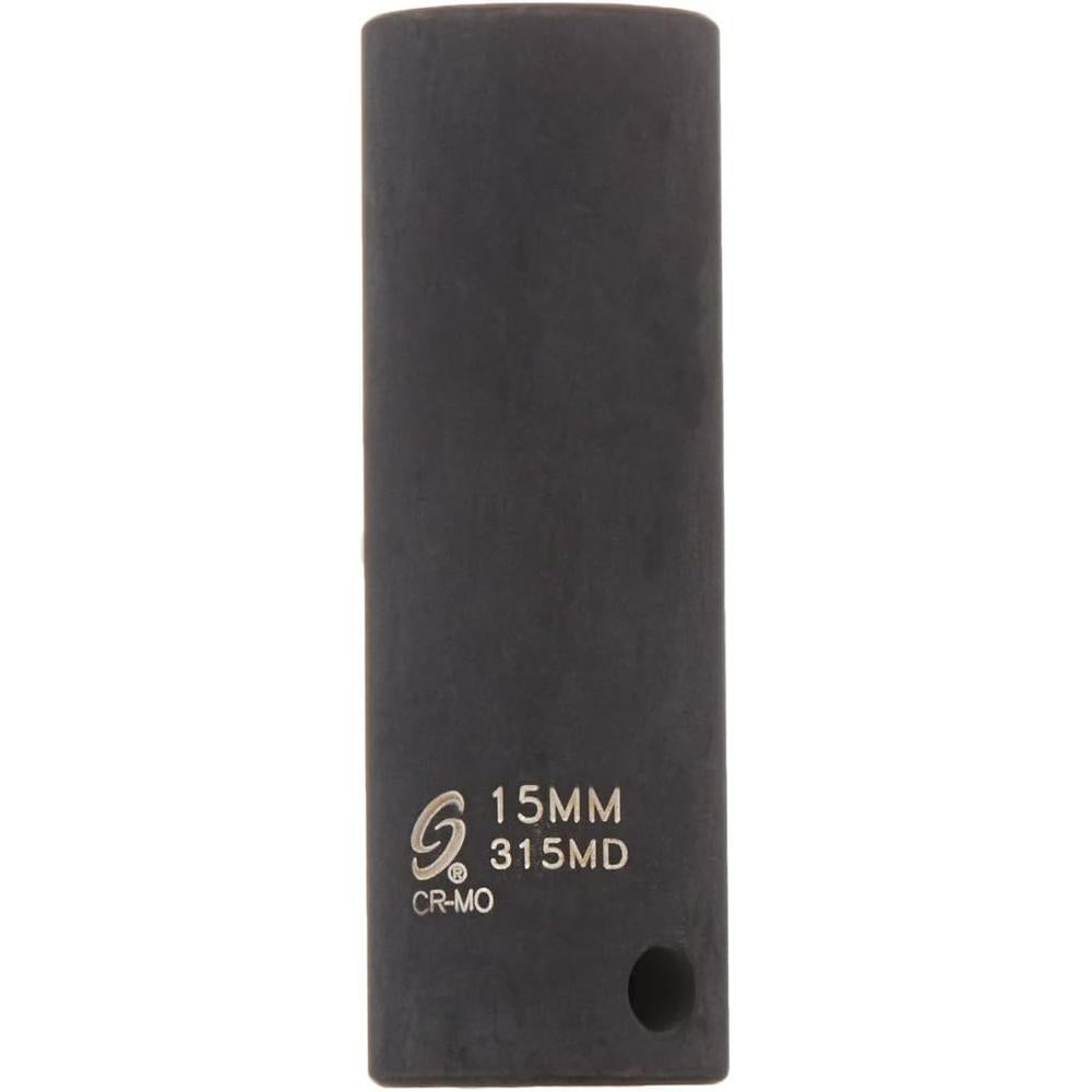 Sunex Tools 315MD 3/8 in. Drive 15-mm Deep Impact Socket