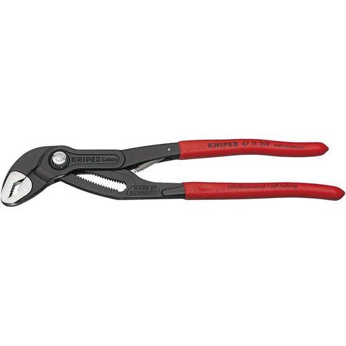 Knipex 87 11 250 SB Cobra…Matic High-Tech Water Pump Pliers