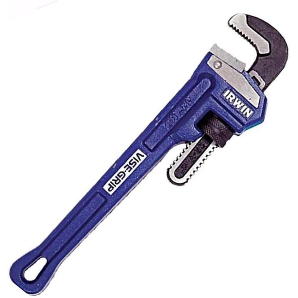 Irwin Tools 274106 Vise-Grip Pipe Wrench, Cast Iron, 2-Inch Jaw, 12-Inch Length - Blue