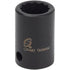 Sunex 312z 3/8-Inch Drive 3/8-Inch 12-Point SAE Standard Impact Socket