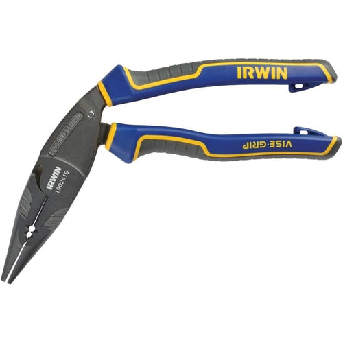 Irwin Tools 1902419 Vise-Grip 8" ERGOMULTI LNG NOSE PLR W/WIRE STRIPPER/CRIMPER