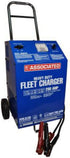 Associated Equipment 6006AGM Heavy Duty Fleet Charger 280 Amp AGM Safe with wheels, blue powder-coated steel enclosure