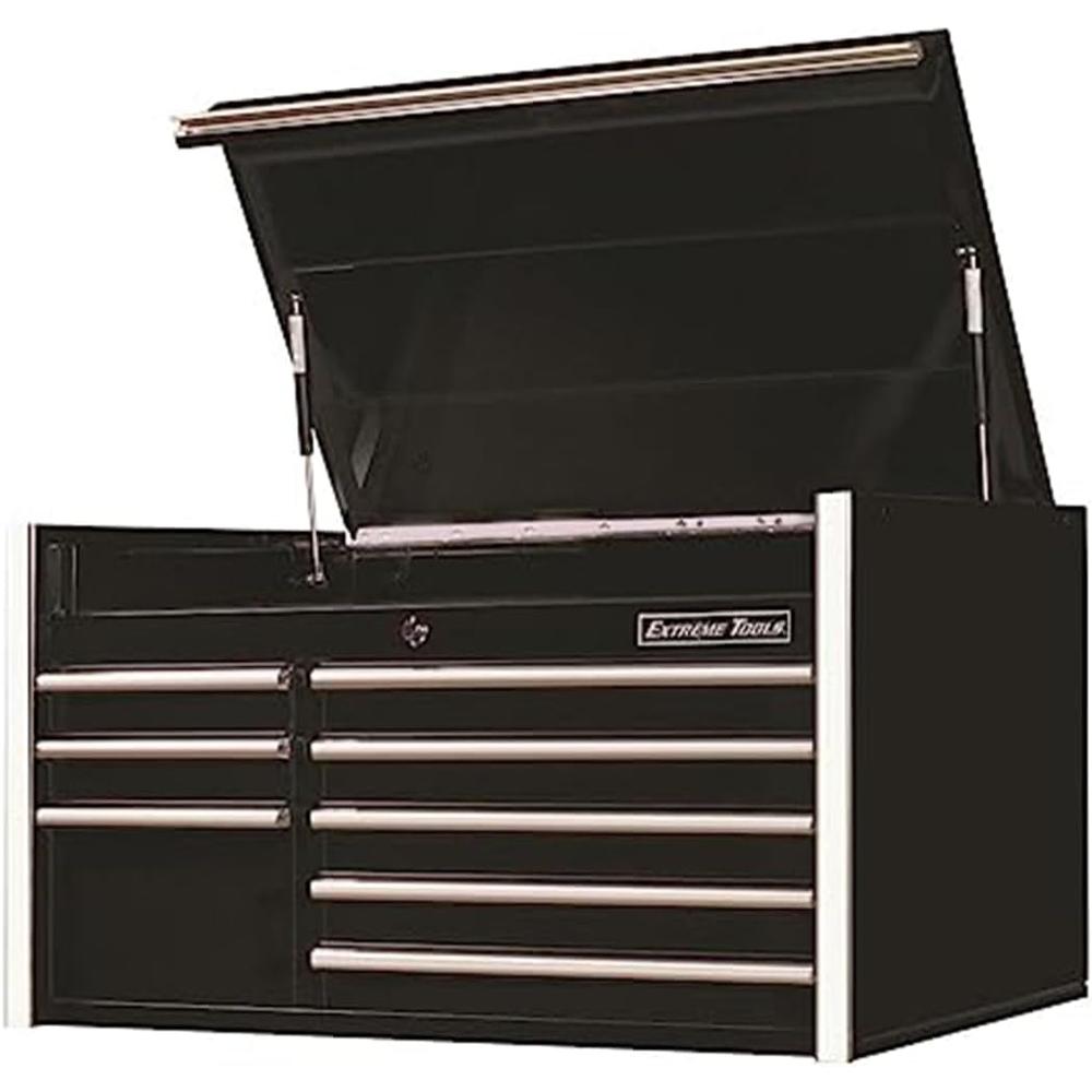 Extreme Tools RX412508CHBK 41" 8 Drawer Top Chest - Black
