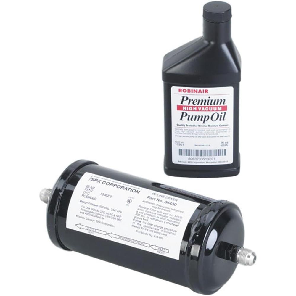 Robinair 13169 SPIN-ON FILTER MAINT KIT, 34430