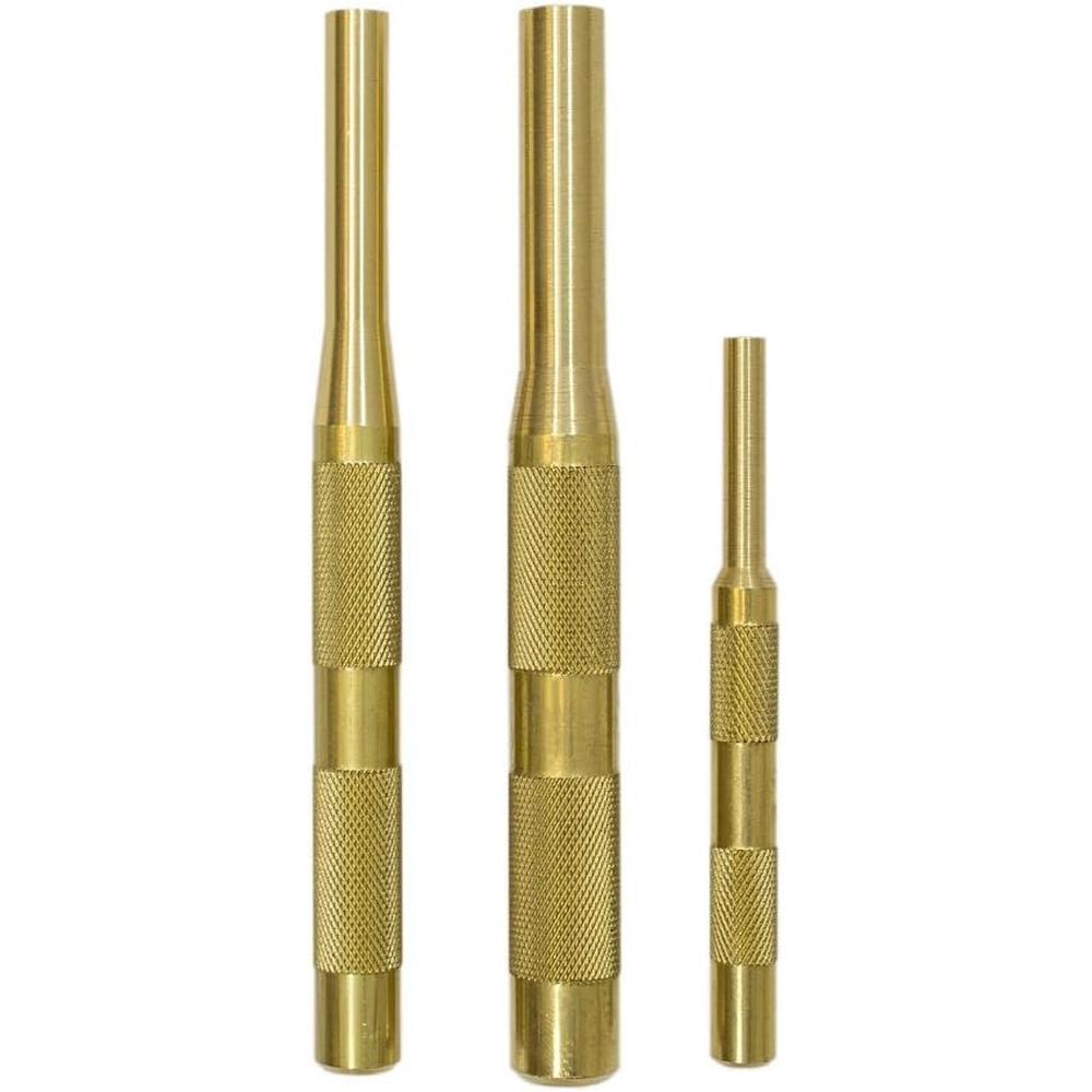 Mayhew Tools 67004 3 PC Brass Pin Punch Set