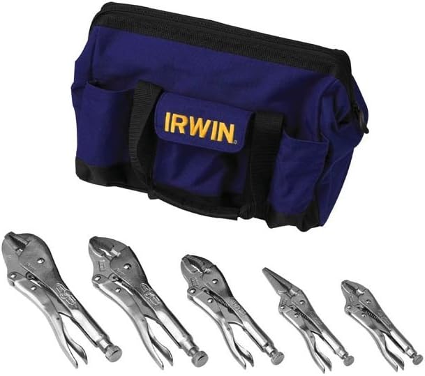 Irwin Tools 2077704 Vise-Grip LCKING PLIERS ORIGNAL KIT BAG SET'NYLON'