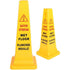 Tobeq 137200 E22 SMALL SAFETY CONE ENGLISH/FRENCH - 26" (CAUTION WET FLOOR)