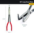 Titan Tools 60774 11 po. Pince à bec long 90°
