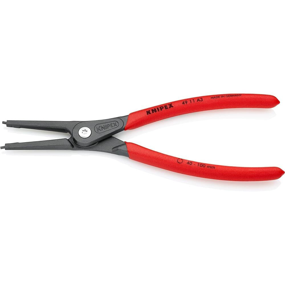 Knipex 49 11 A3 Precision Circlip Pliers-External Straight-Size 3