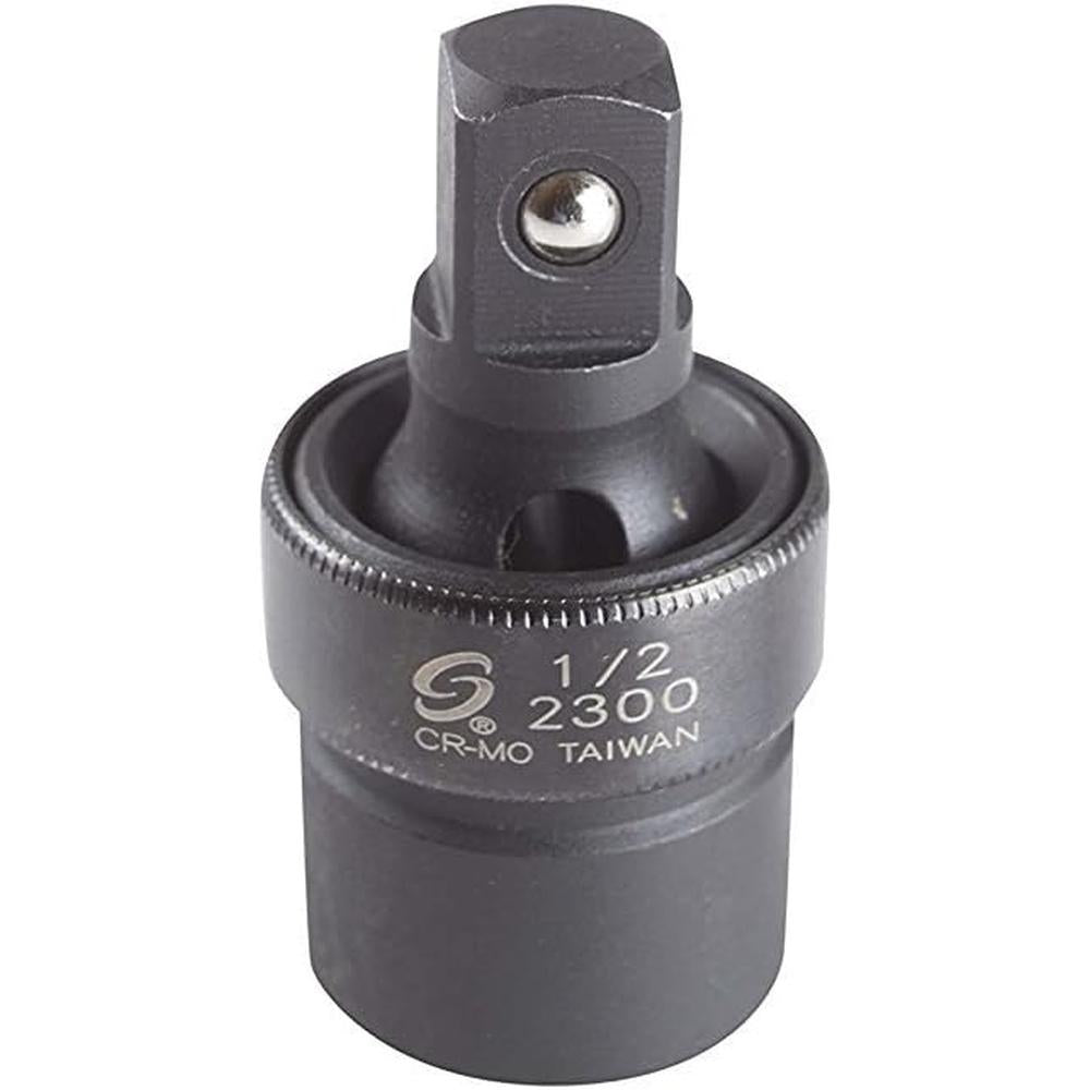 Sunex Tools 2300, 1/2" Drive, Universal Impact Joint, Cr-Mo Steel, Radius Corner Design, Flexible, Meets ANSI Standards