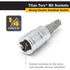 Titan Tools 66920 T20 1/4 po. Douille d'embout Drive Star