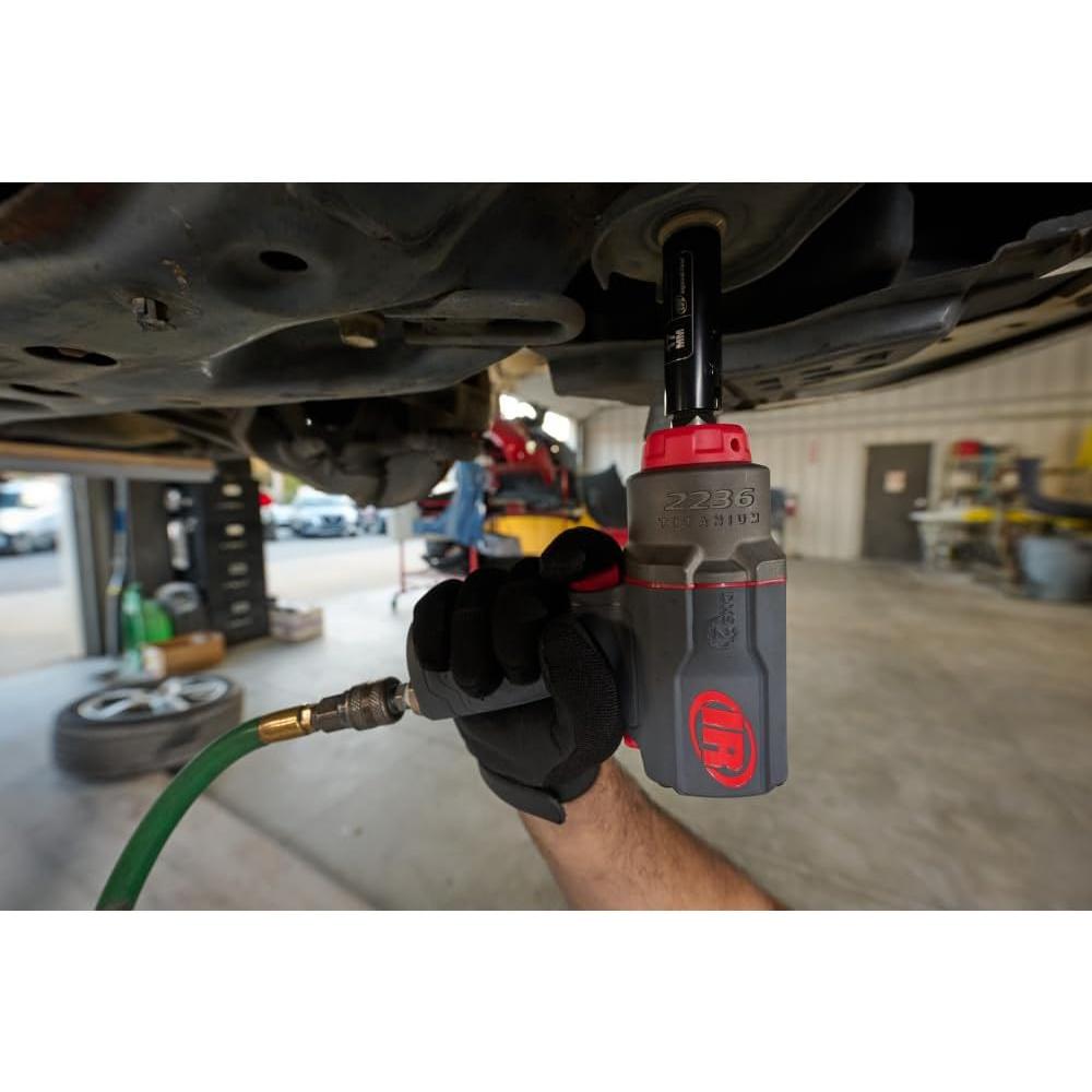 Ingersoll Rand 2236QTiMAX-2 Clé à chocs silencieuse à enclume allongée 1/2" Dr. x 2" avec système DXS Drive XChange, 1 500 pi-lb, 7 500 tr/min