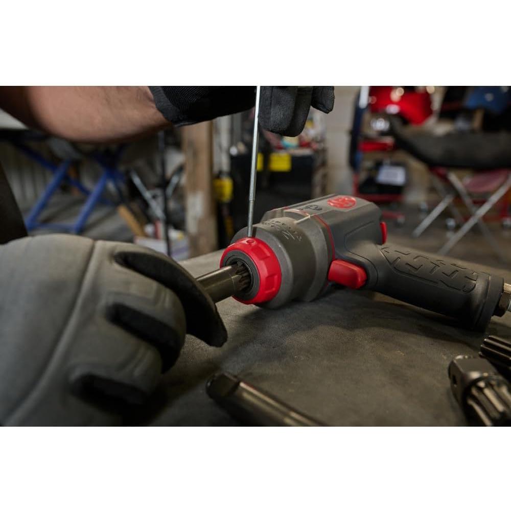 Ingersoll Rand 2236QPTiMAX 1/2" Dr. Pin Anvil Quiet Impact Wrench with DXS Drive XChange System, 1500 Ft-Lb, 7500 RPM