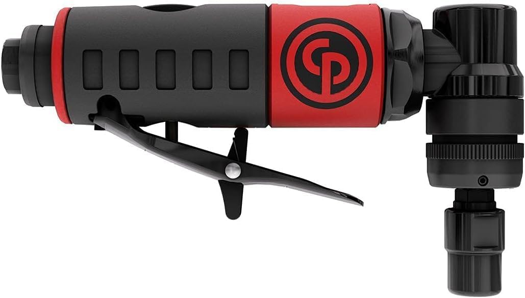 Chicago Pneumatic 7406 1/4" QUIET 90° ANGLE DIE GRINDER, .32 HP, 23,000 RPM