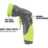 Legacy Manufacturing NFZG64 Flexzilla 6-Pattern Adjustable Garden Hose Nozzle