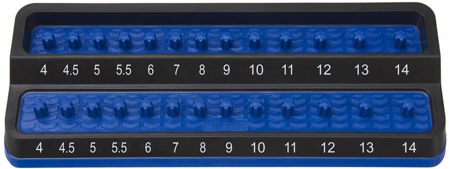 Gain de temps du mécanicien PSH25M-BLU MTSPSH25M BLU PORTE-DOUILLE 1/4" PEG METRIQUE BLU