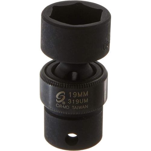 Sunex Tools 319UM3/8 in. Drive 19-mm Universal Impact Socket
