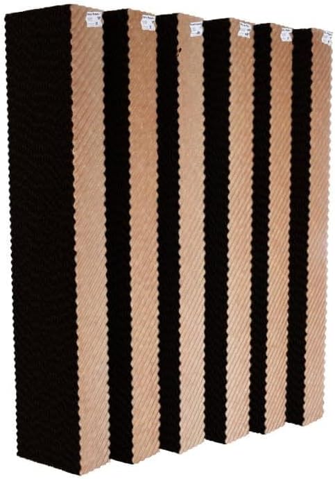 Portacool PACHTB270K HydroTek Replacement Evaporative Media Set, 6-piece cellulose pads for Jetstream 270, Brown/Black