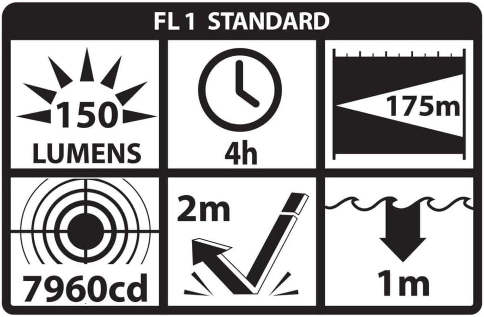 Lampe frontale Bayco NSP-4606B à double lumière