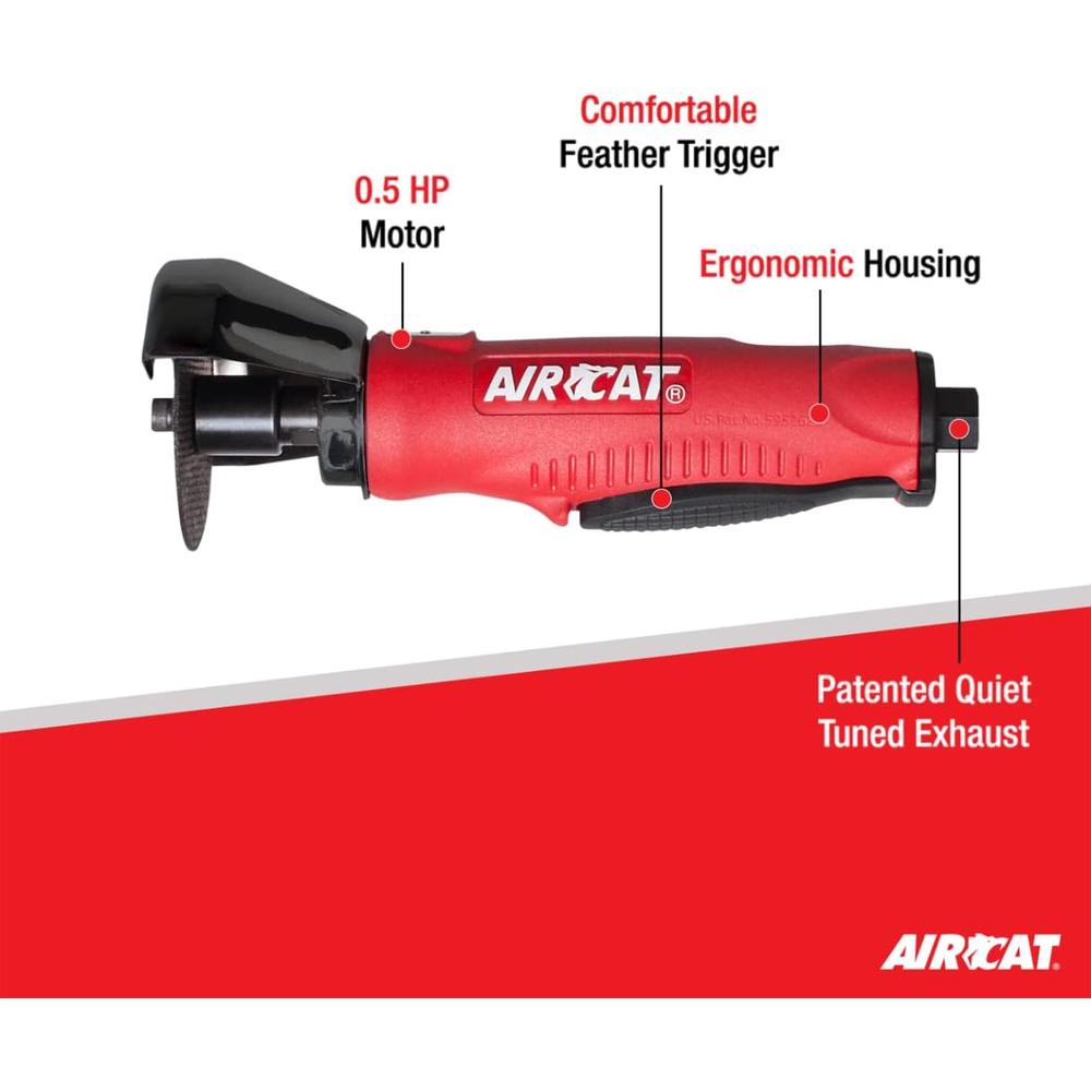 AirCat 6505 Composite Quiet Cut-Off Tool