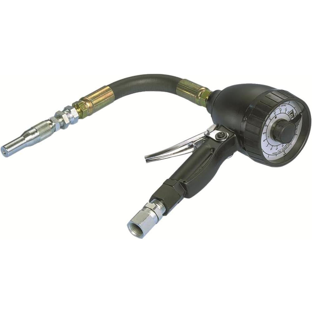 Lincoln Industrial 877 16 Quart Mechanical Dispense Meter with Flexible Extension for Petroleum, Synthetic Oils and Antifreeze