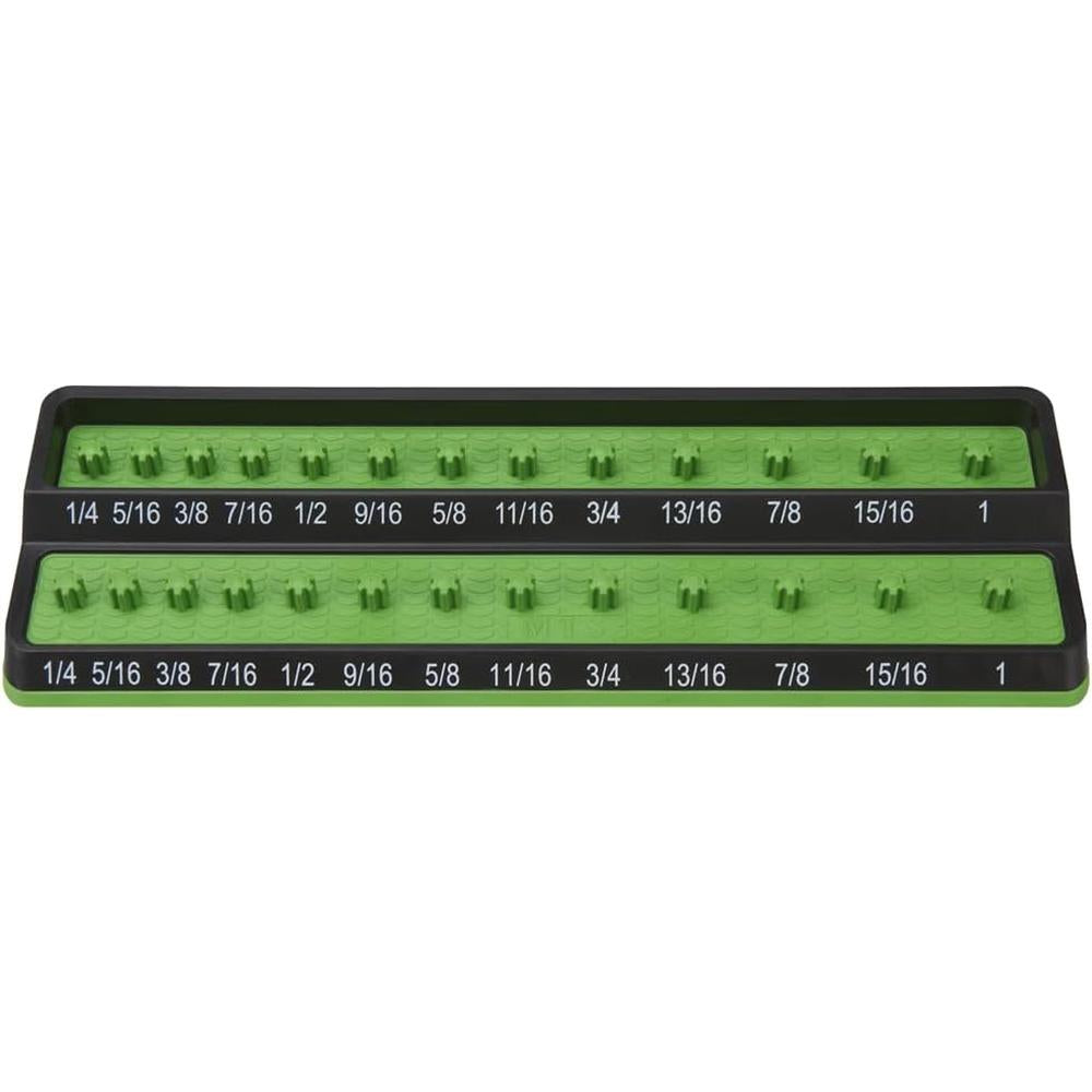 Mechanic's Time Savers PSH38S-GRN 3/8" SAE Friction Peg Socket Holder, Green