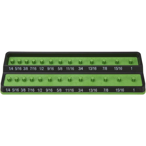 Mechanic's Time Savers PSH38S-GRN Support de douille à friction SAE 3/8" Vert