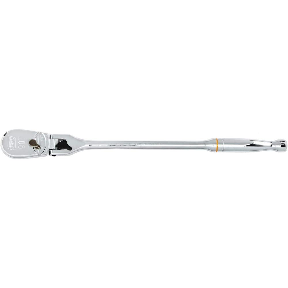 GEARWRENCH 81276T 3pc 1/4", 3/8" & 1/2" Drive 90-Tooth Locking Flex Head Teardrop Ratchet Set