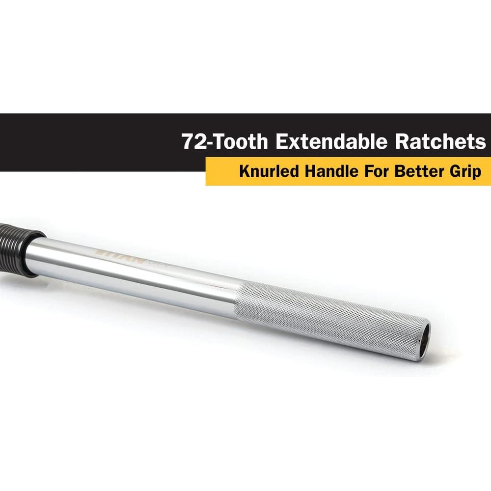 Titan Tools 12072 3/4 po. Clé à cliquet extensible