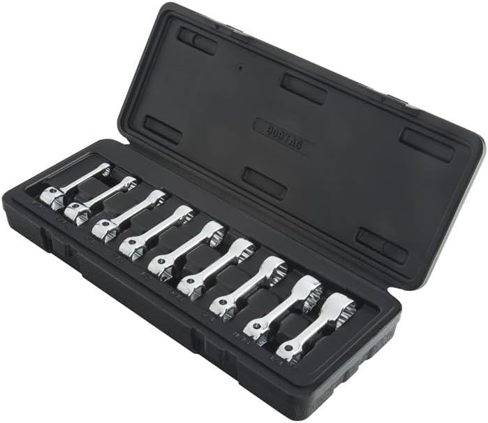 Sunex Tools 909TAS 9pc 3/8" Dr. SAE Torque Adapter Set