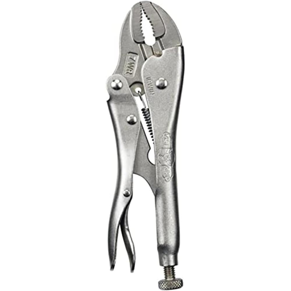 Irwin Tools Vise Grip 0702L3 7" Curved Jaw Locking Pliers With Wire Cutter