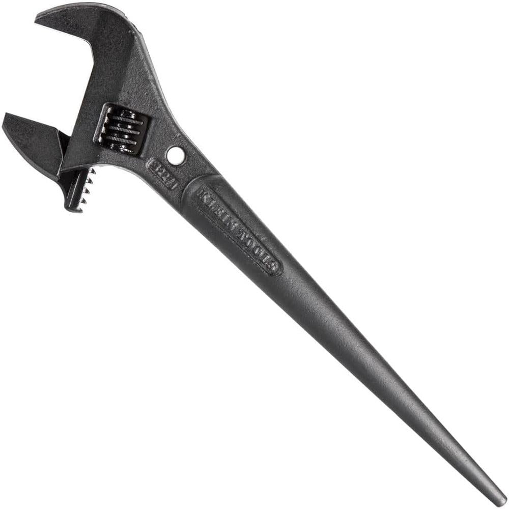 Klein Tools 3227 Adjustable Spud Wrench, 10-Inch