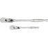 GearWrench 81274T 2 Pc. 1/4" & 3/8" Drive 90-Tooth Locking Flex Head Teardrop Ratchet Set