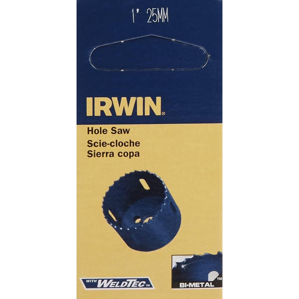 Irwin Tools 373100BX BI-MTL SCIE TRÉPAN 1" IRWIN
