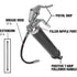Legacy Manufacturing L1325 Workforce Pistol Grip Grease Gun, 12" Flexible Extension
