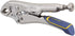 Pince-étau à dégagement rapide Vise-Grip d'Irwin Tools IRHT82575, mâchoire courbée, 5 po