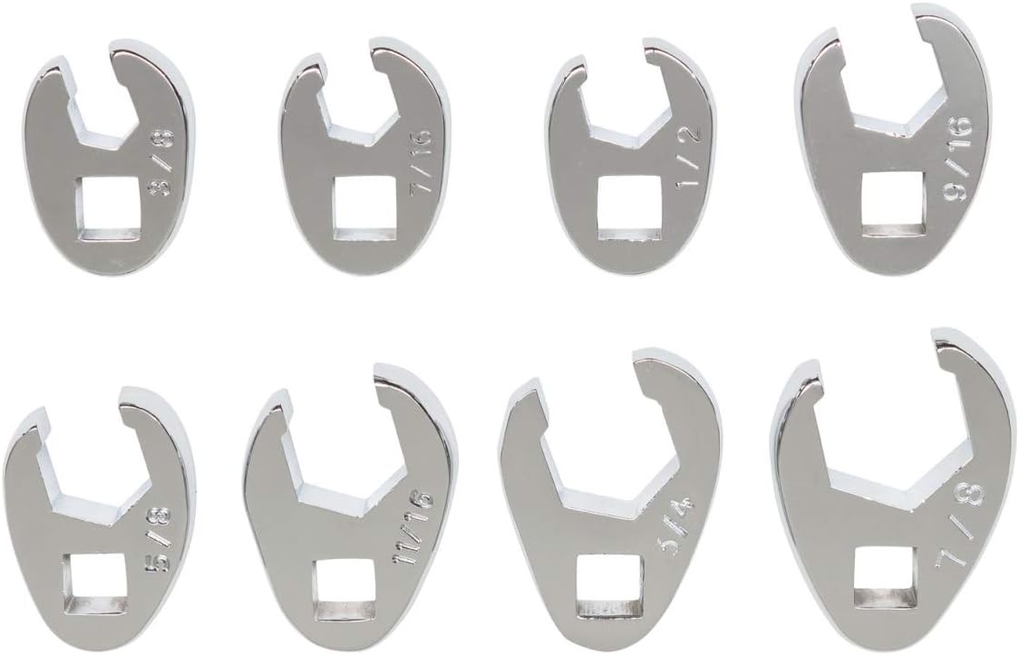 ATD Tools PLT99310 8PC SAE FLARE NUT CRWFT WR Set