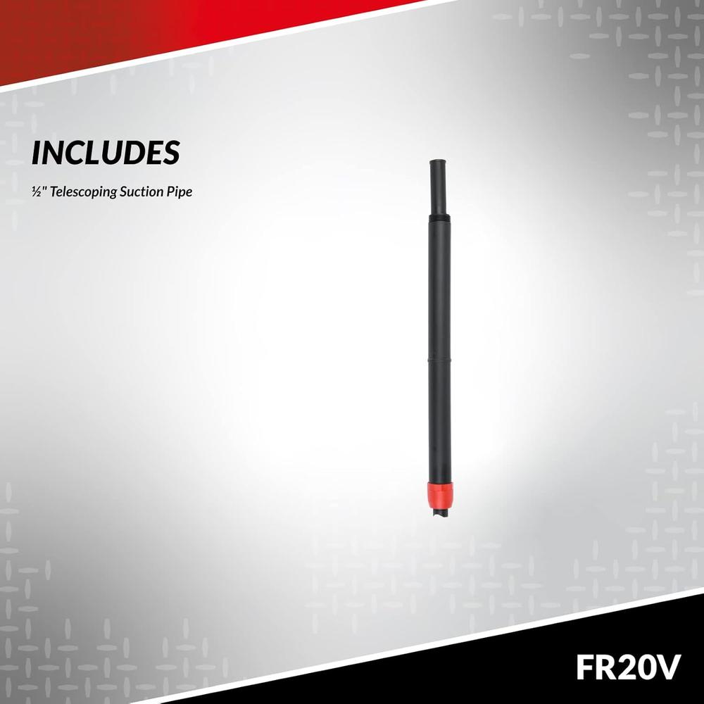 Fill-Rite FR20V Hand Lever Piston Pump, 2" NPT Bung Adapter