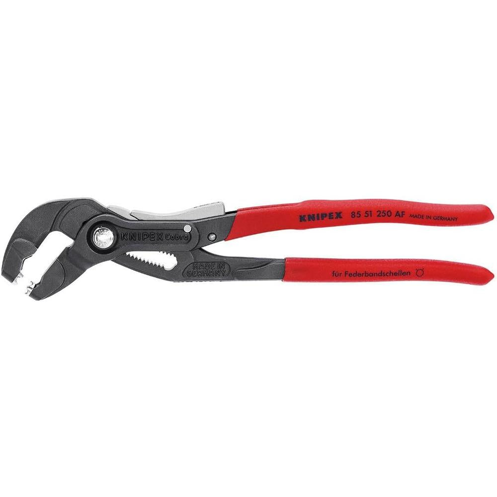 Knipex 85 51 250 AF Spring Hose Clamp Pliers W/ Locking Device