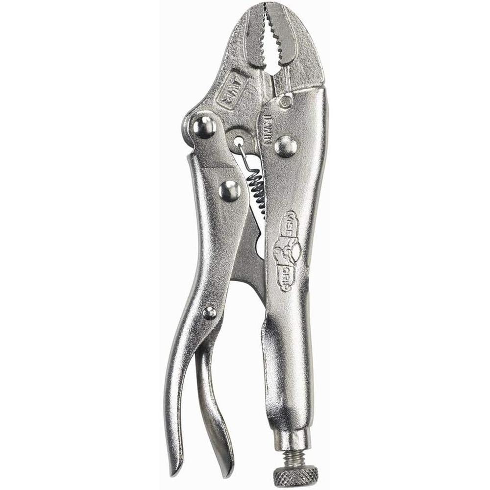 IRWIN VISE-GRIP 1002L3 4" Curved Jaw Locking Pliers with Wire Cutter