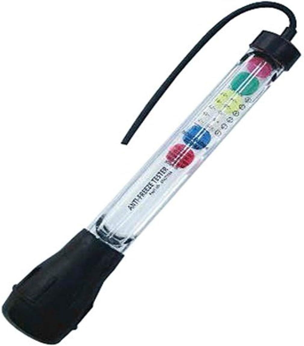 ATD Tools 1106 Professional Antifreeze and Coolant Tester with disc-type float indicators and shatter-resistant clear housing