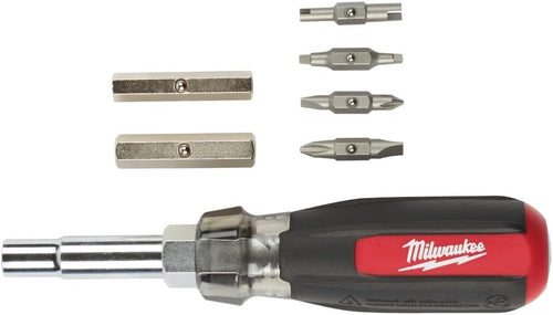 Milwaukee Tool 48-22-2881 Tournevis à poignée coussinée 13 en 1 avec embout Schrader