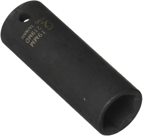 Sunex Tools 219MD 1/2 in. Drive 19-mm Deep Impact Socket