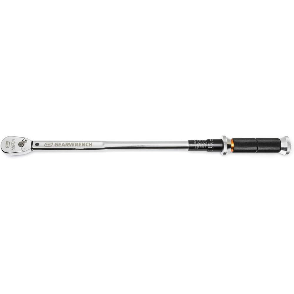 GearWrench 85181 1/2" Drive 120XP Micrometer Torque Wrench, 30-250 ft/lbs.