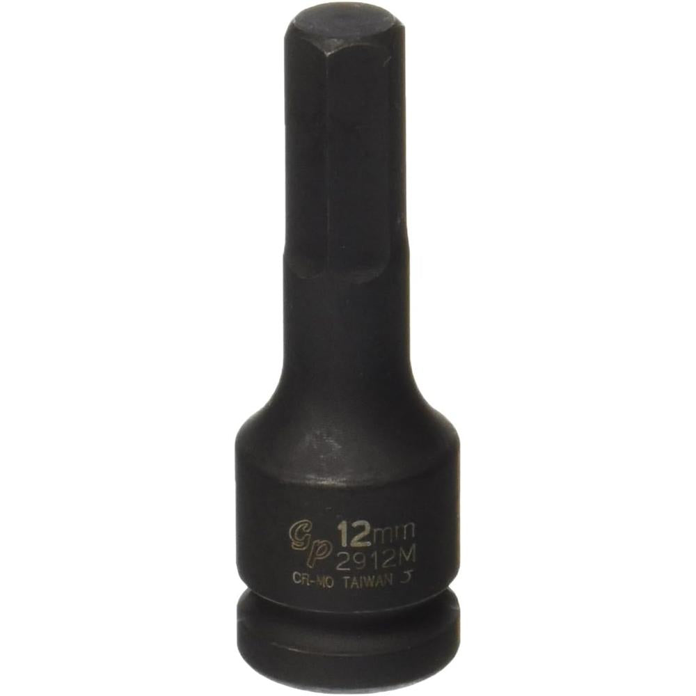 Gris Pneumatique 2912M 1/2" Drive X 12mm Hex Driver