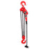 American Power Pull 690 9 Ton Chain Puller with red drop forged safety hooks and black 13/32 in load chain, 18000 lb capacity