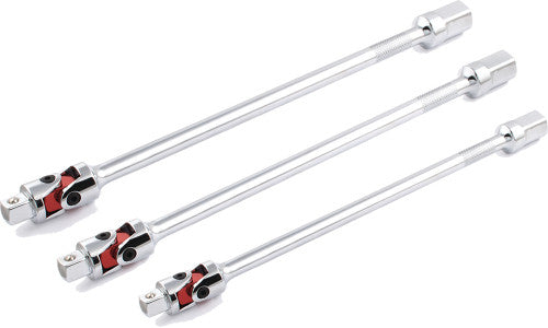 Titan Tools 85154 3-Pc Auto-Flex™ Extension Set, 1/4", 3/8", 1/2" Drive, 6", 8", 10" - MPR Tools & Equipment