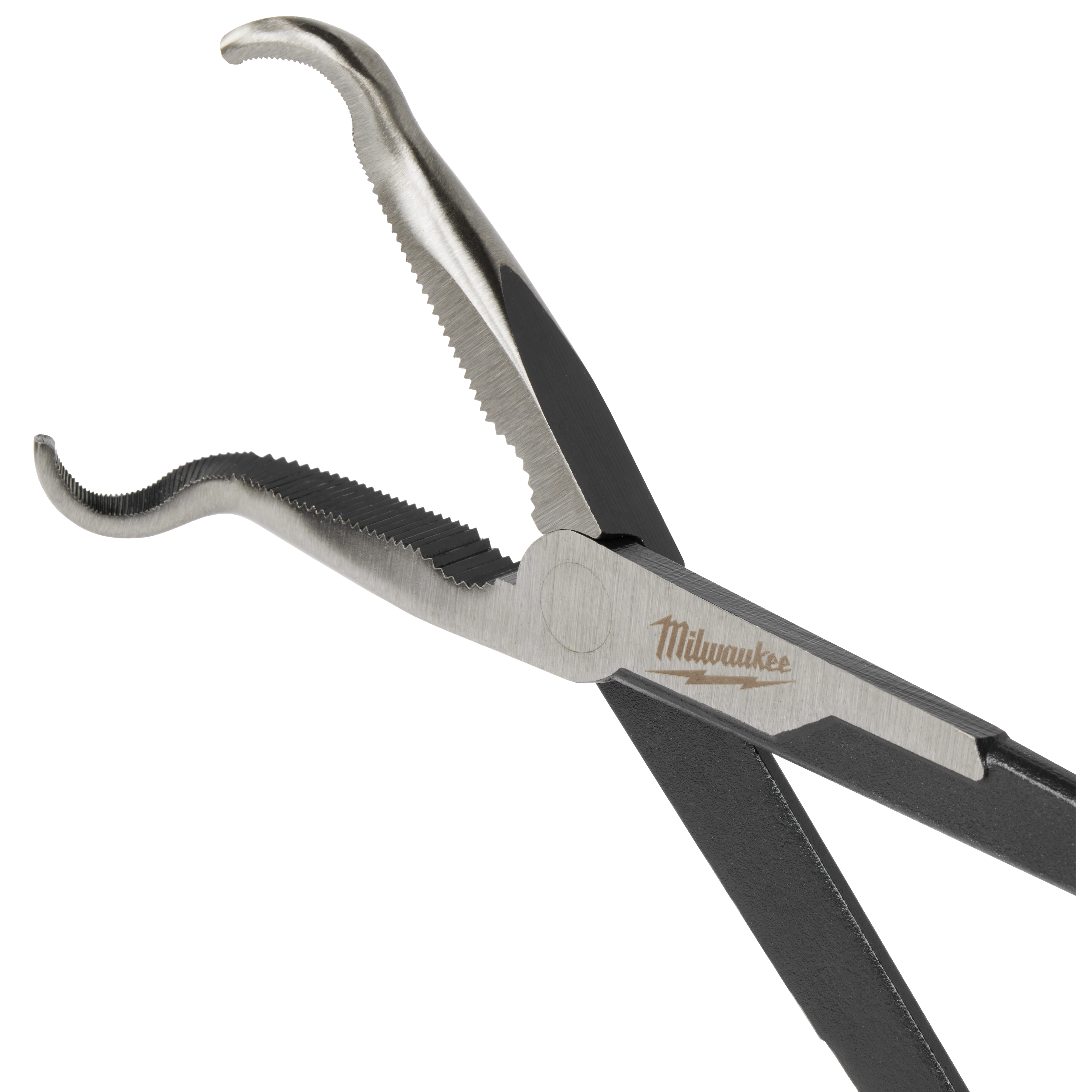 Milwaukee Tool 48-22-6563 Long Reach Hose Grip Pliers jaw detail